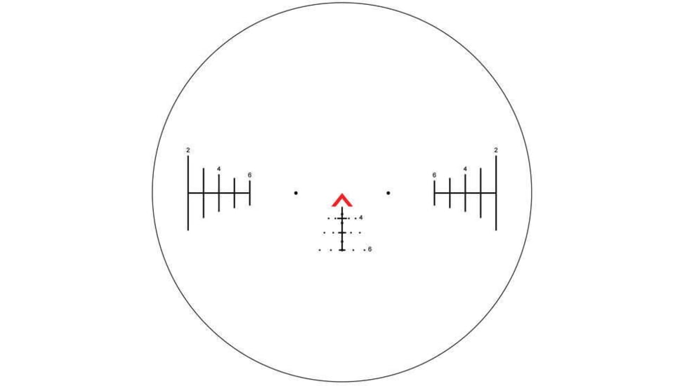 Primary Arms SLx 1-6x24mm Rifle Scope, Second Focal Plane, ACSS Aurora 7.62-Yard, Black, 610181