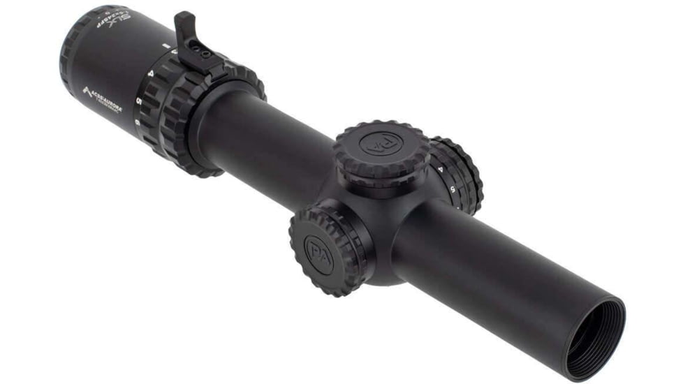 Primary Arms SLx 1-6x24mm Rifle Scope, Second Focal Plane, ACSS Aurora 7.62-Yard, Black, 610181