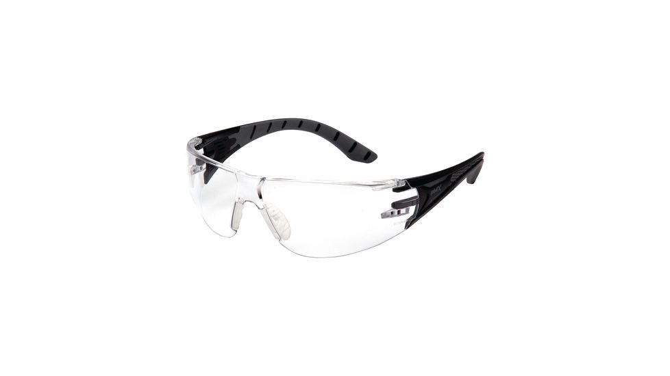 Pyramex Endeavor Plus Clear Lens Black/Gray Frame