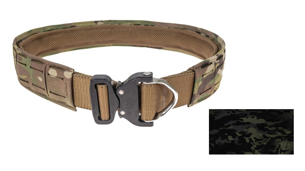 Raptor Tactical ODIN Mark VI Duty Belts, Cobra 45 D-Ring Buckle, Medium, Multicam Black, RT-ODIN-MARK6-MCB-M-45D
