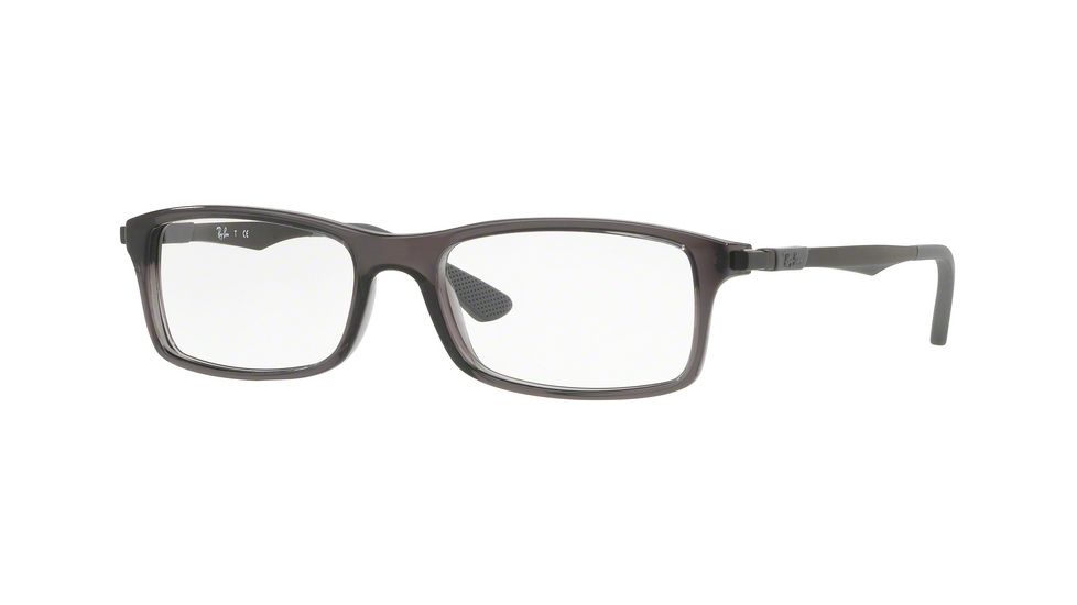 Ray-Ban RX7017 Eyeglass Frames 5620-52 - Trasparent Grey Frame
