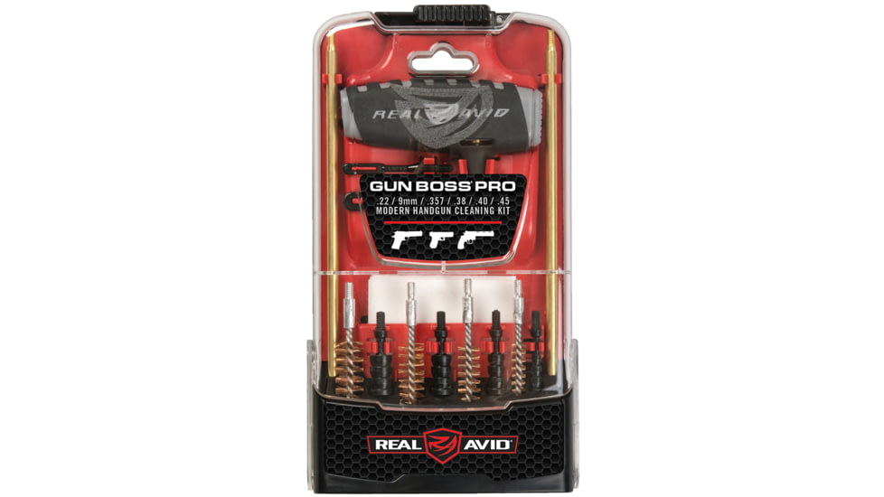 Real Avid Gun Boss Pro Handgun Cleaning Kit, AVGBPRO-P