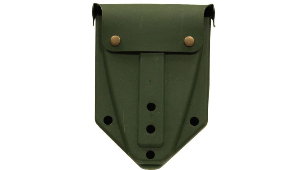 Red Rock Outdoor Gear Military Type Tri-Fold Shovel with Case, Black / Green, One-Size 50-01