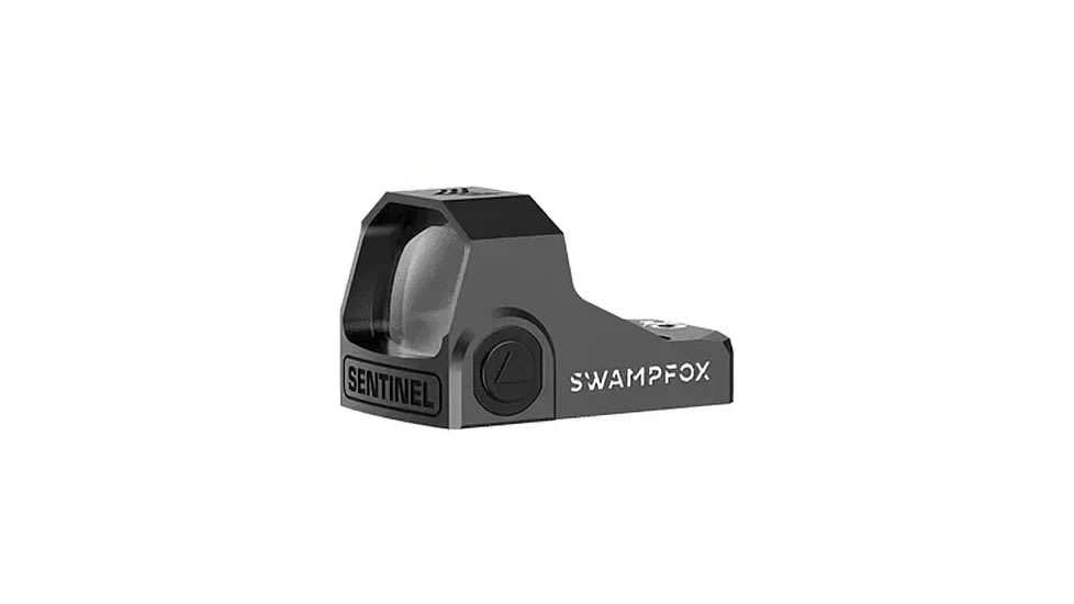 OpticsPlanet Exclusive Swampfox Sentinel Ultra Compact Micro Green Dot Sight 1x16mm, 3 MOA Green Dot Reticle, Auto Brightness, Black, SNL00116-GD