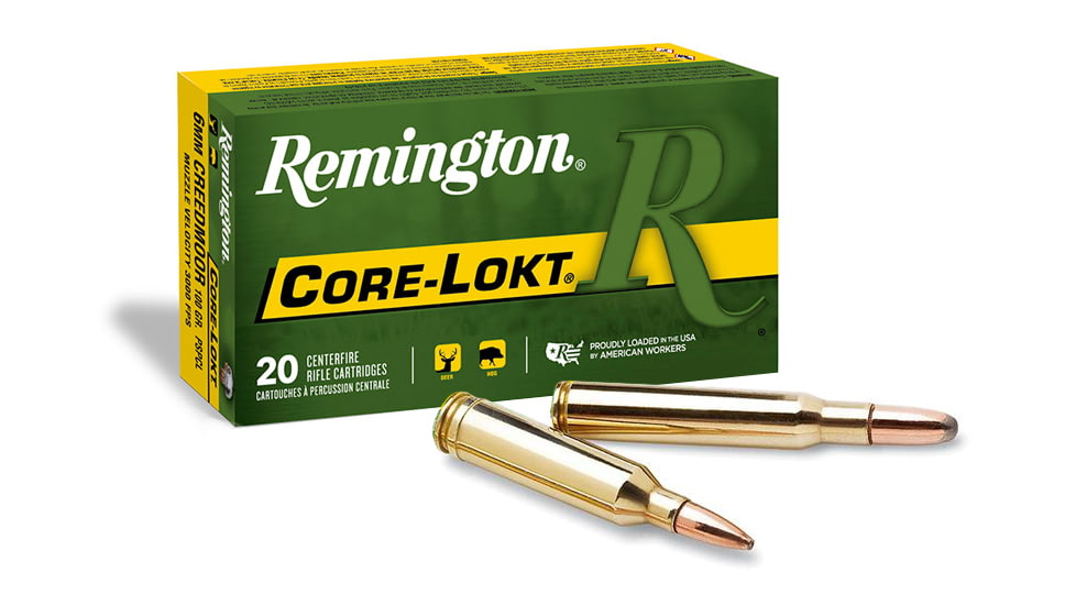Remington Core-Lokt 7.62x39mm 125 grain Core-Lokt Pointed Soft Point Centerfire Rifle Ammo, 20 Rounds, 29125