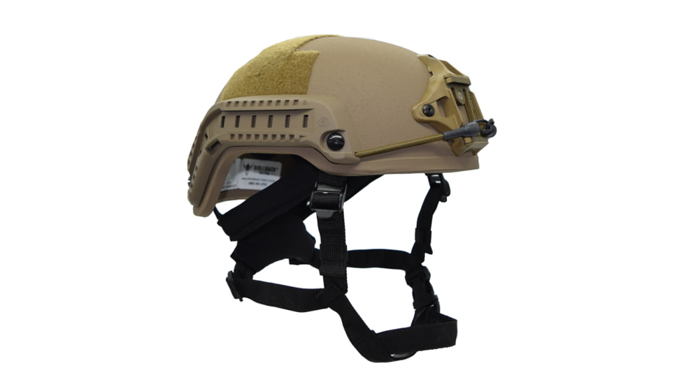 Shellback Tactical Level IIIA Spec Ops ACH High Cut Ballistic Helmet, Coyote, Large, SBT-SO501HC-CT-LG