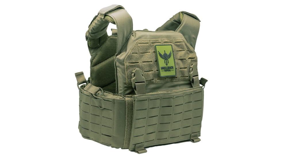 Shellback Tactical Rampage 2.0 Plate Carrier, Shooter and SAPI, Ranger Green, One Size, SBT-9031-RG