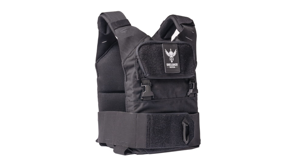 Shellback Tactical Stealth 2.0 Plate Carrier, Black, One Size, SBT-STLTHPC2-BK