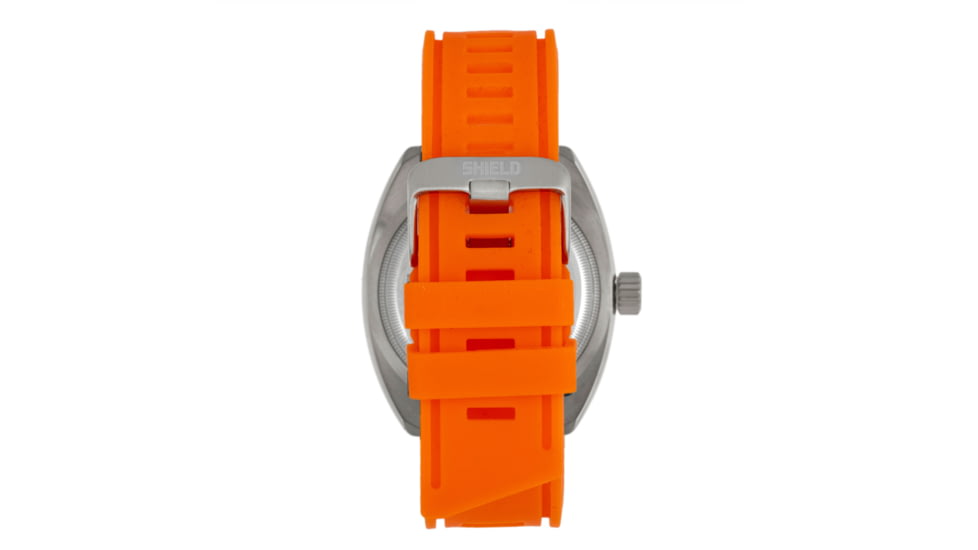 Shield Dreyer Diver Strap Watch - Mens, Black/Orange, One Size, SLDSH107-3