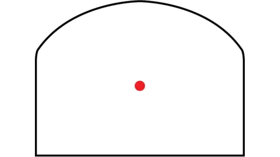 Shield Sights Compact 1x Reflex Mini Red Dot Sight, 4 MOA Dot Reticle, Black, RMSd-4 Moa P