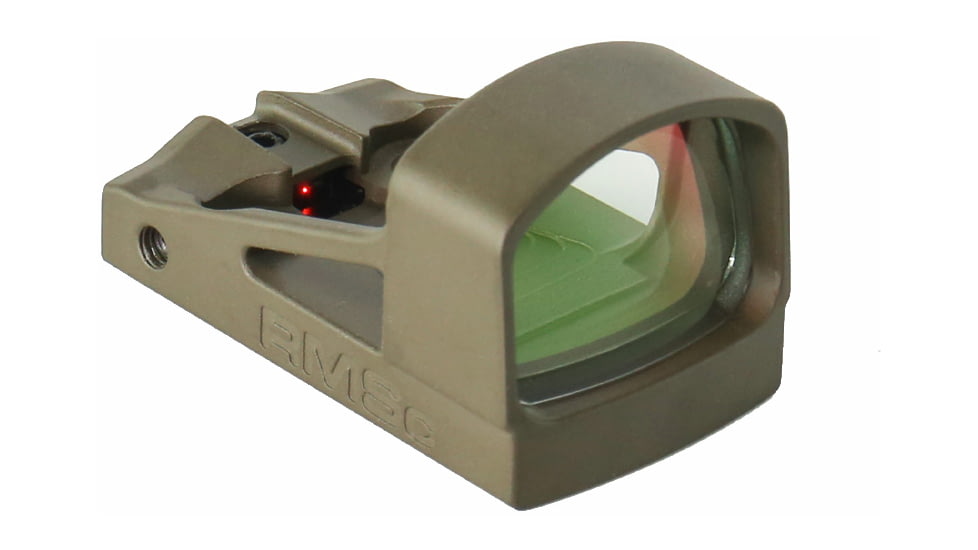 Shield Sights Compact Reflex Mini Red Dot Sight, 4 MOA Dot Reticle, RMSC-4MOA Glass Lens, Olive Drab Green, RMSc-4 Moa G ODG