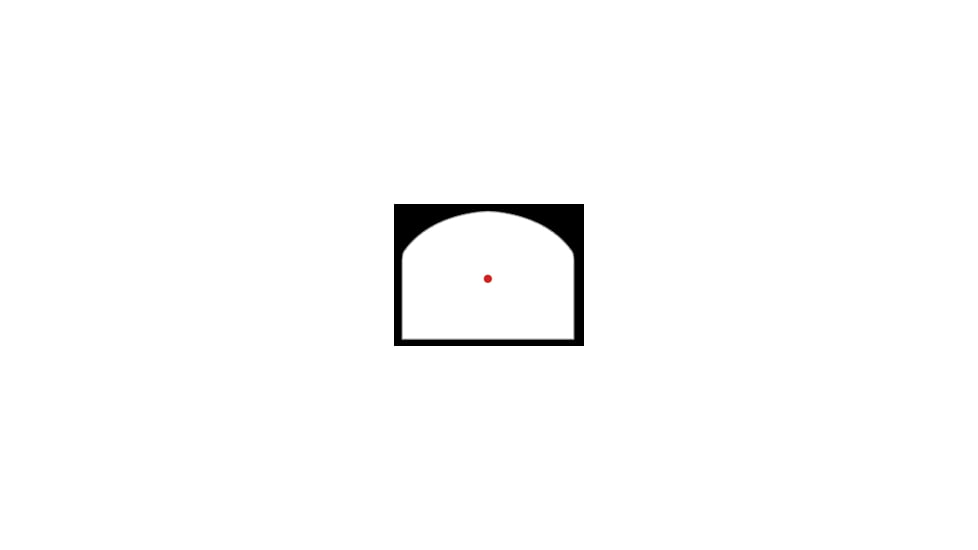 Shield Sights Compact Reflex Mini Red Dot Sight, 4 MOA Dot Reticle, RMSx-4MOA Glass Lens, Black, RMSx-4 Moa G
