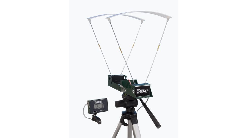 Shooting Chrony M-1 9 Volt Chronograph, Master, Remote Monitor Included, 2 lb., 7 in. Long x  4 in. Wide x 2 in. High Folde 110236