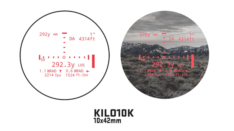 SIG SAUER KILO10K-ABS HD 10x42 mm Laser Rangefinding Binocular with BDX 2.0, FDE, SOK10K11