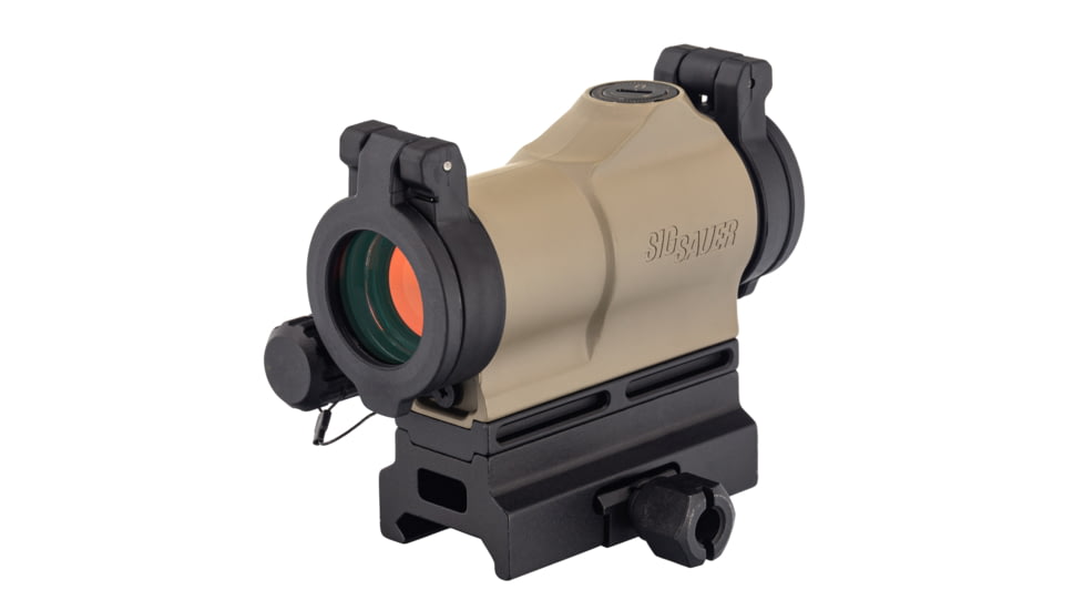 SIG SAUER OPMOD ROMEO7S Compact Red Dot Sight, 1x22mm, 2 MOA Red Dot, 0.5 MOA Adj, M1913, FDE, SOR75021