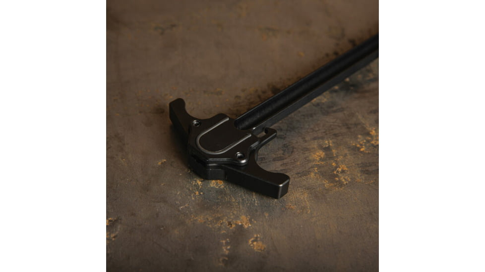 SilencerCo Gas Defeating AR-15 Charging Handle, Black Anodized, 7075-T6 Aluminum, AC5062