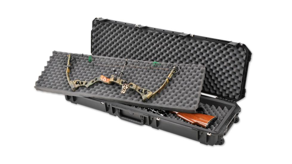 SKB Cases 50.50in.x14.50in.x6in. Bow Rifle Case, Black, 3I-5014-DB