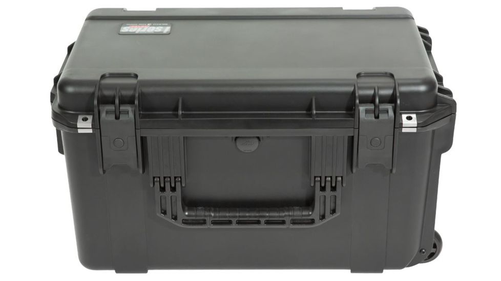 SKB Cases I Series Injection Molded Watertight &amp; Dust Proof Case w/wheels, Black, 22in x 13in x 12in 3i-2213-12BE