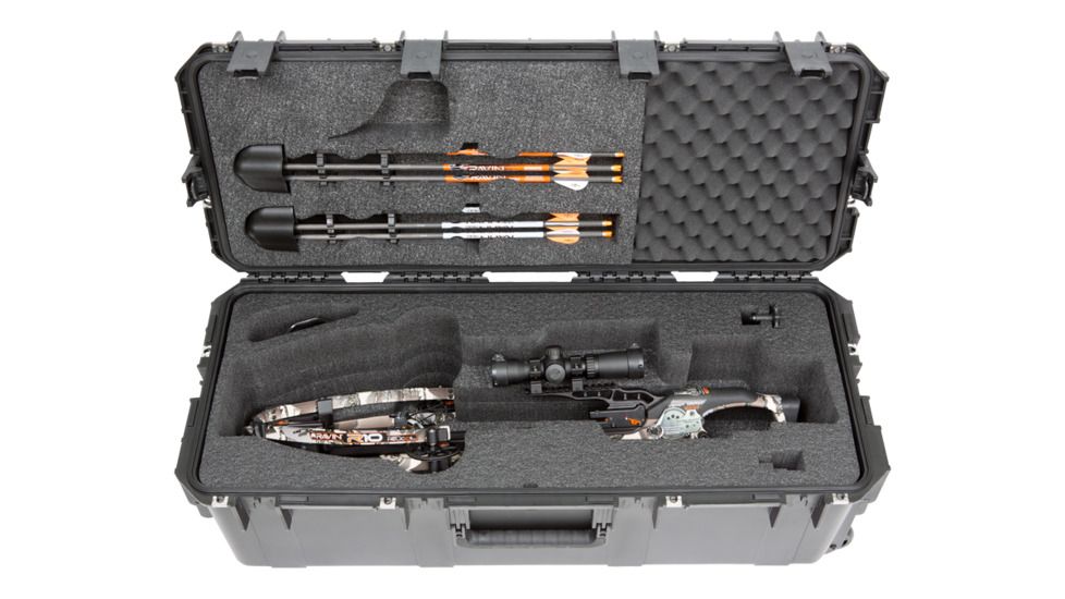 SKB Cases iSeries Ultimate Waterproof Crossbow Case,Black 3I-3613-BXB