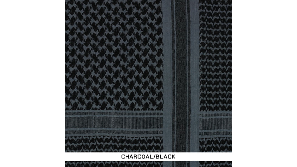 SnugPak Camcon Shemagh, Charcoal/Black, 61012