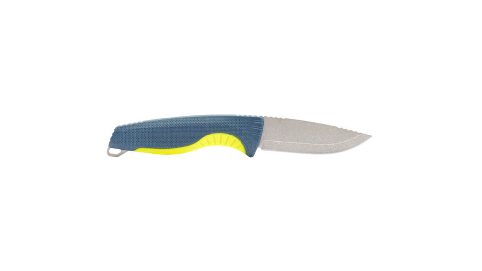 SOG Specialty Knives &amp; Tools Aegis FX Fixed Blade Knives, Indigo/Acid Yellow, SOG-17-41-01-41
