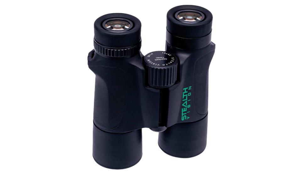Stealth Vision 10X42 Roof Prism Binoculars, Black, SV-B42