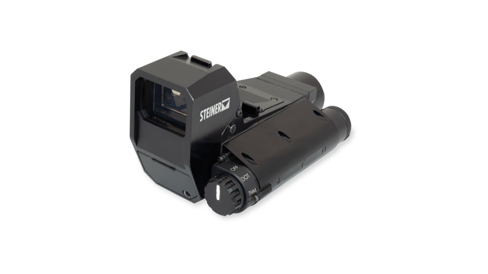EDEMO, Steiner Close Quarter Red Dot Thermal Sight, 2.5 MOA Dot Reticle, Black, 9510
