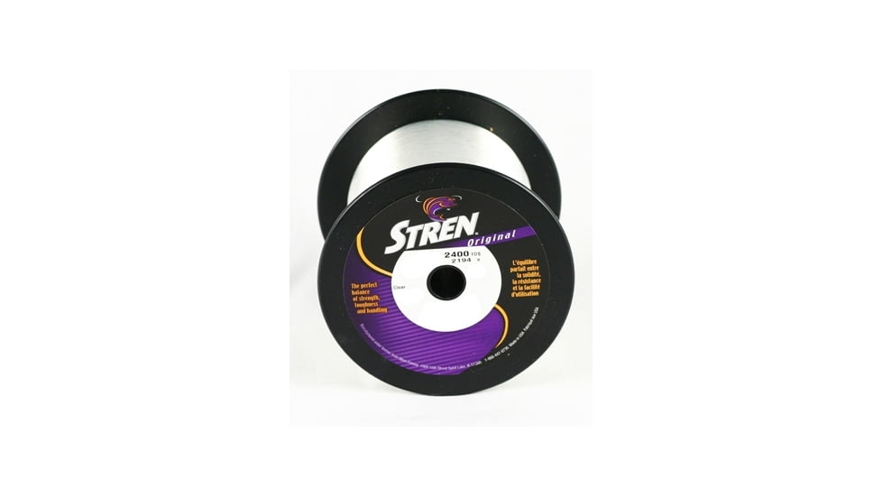 Stren Original Mono Bulk Spool 10lb 2400yd Clear, SKSS-00100