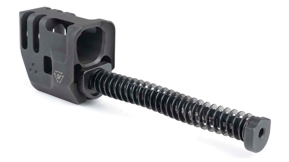 Strike Industries G5 Mass Driver Compensator, Glock 17, Standard, Black, SI-G5-MDCOMP-S