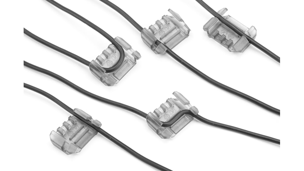 Strike Industries Multidirectional Picatinny Rail Cover with Cable Management System, 6pcs/pack, Black, One Size, SI-AR-CMS-MP
