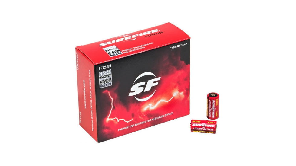SureFire 123A Lithium Batteries Bulk Box 