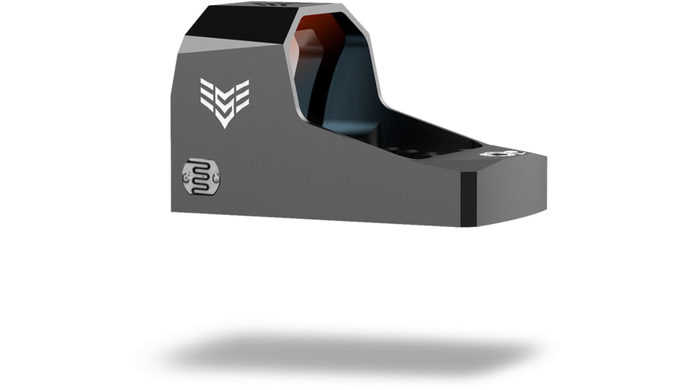 Swampfox Sentinel Ultra Compact Micro Red Dot Sight, 1x16mm, 3 MOA Red Dot Reticle, Auto Brightness, Black, SNL00116-RD