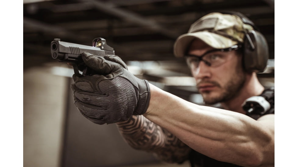 Swampfox Sentinel Ultra Compact Micro Red Dot Sight, 1x16mm, 3 MOA Red Dot Reticle, Auto Brightness, Black, SNL00116-RD