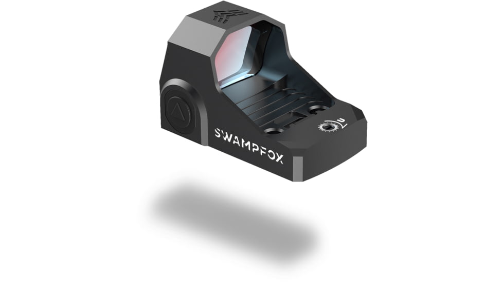 Swampfox Sentinel Ultra Compact Micro Red Dot Sight, 1x16mm, 3 MOA Red Dot Reticle, Manual Brightness, Black, SNL00116-RDM