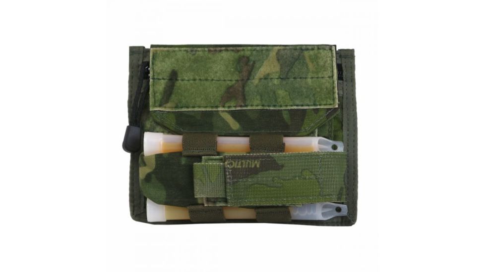 Tactical Assault Gear MOLLE Admin Rampage Pouch, W/LID, Mc Tropic 835975