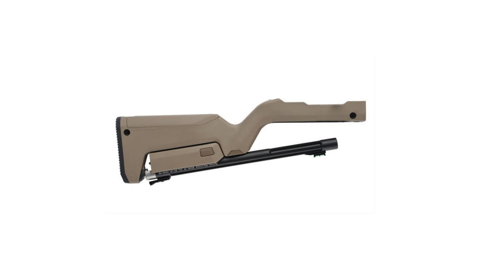 Tactical Solutions Takedown Barrel and Backpacker Stock Combo, Matte Black/FDE Stock, TDC-MB-B-FDE