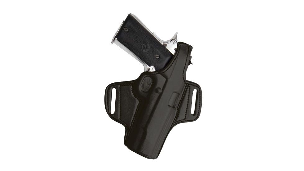 Tagua Gunleather 1911 -5in. Cocked &amp; Locked Black R/H Holster, Black BH1-215