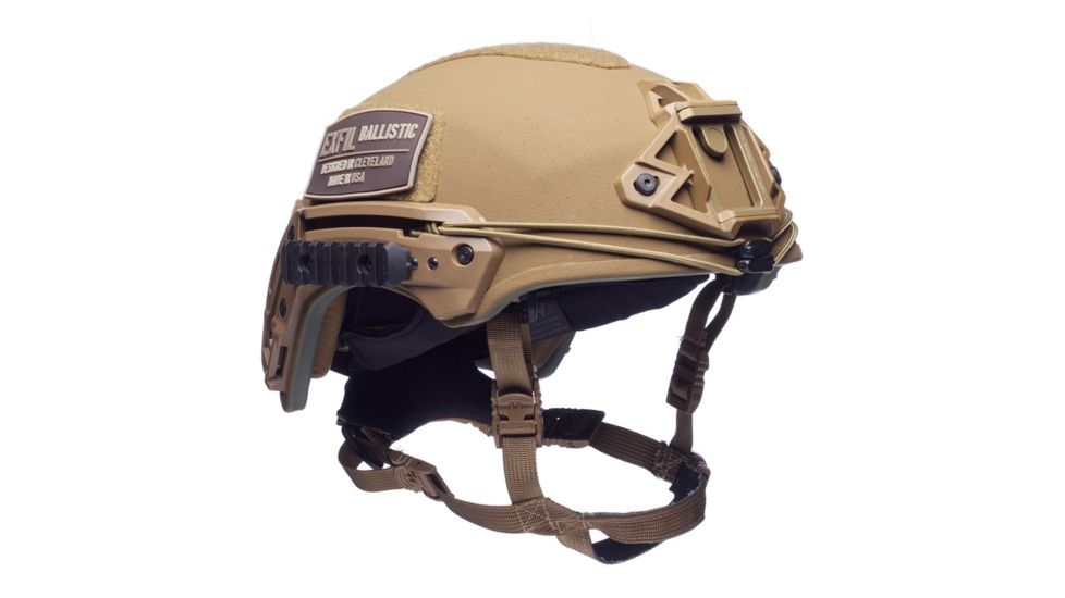 Team Wendy EXFIL Ballistic Helmet, Rail 3.0, Coyote Brown, Extra Large 73-R3-32S-E32