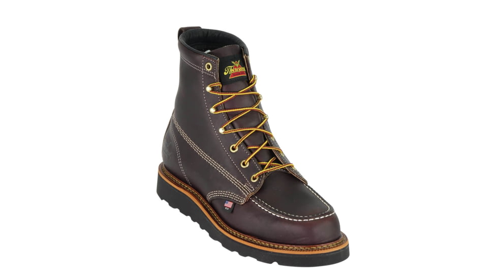 thorogood moc toe black walnut