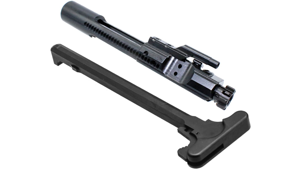 Tiger Rock AR-15 Bolt Carrier Group Assembly with AR-15 Tactical Charging Handle Assembly, BCG-N2+CH223