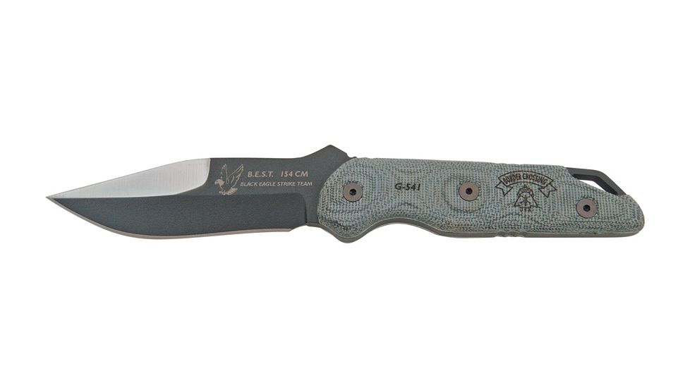 Tops Knives BEST Border Crossing Fixed Blade Knife 9.75" Free