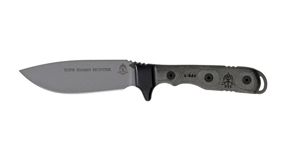 Tops Knives Idaho Hunter Fixed Blade Knife 9.88" Overall Length