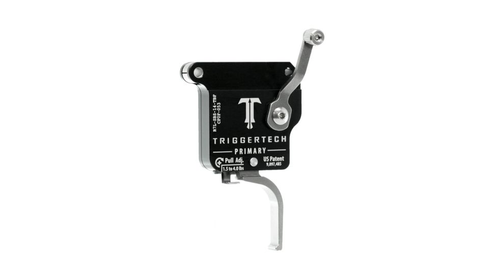 Triggertech Rem 700 Left Primary Flat Trigger, Stainless R7L-SBS-14-TBF