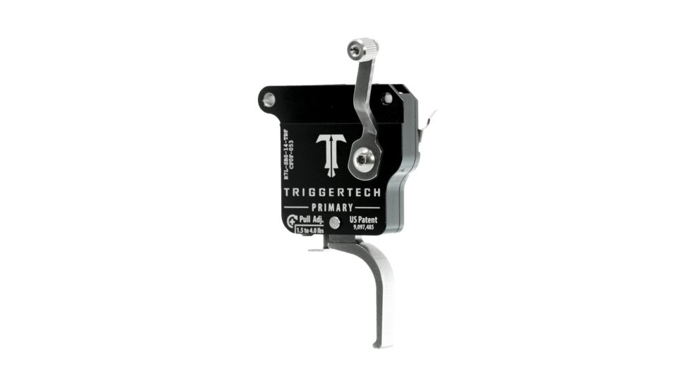 Triggertech Rem 700 Left Primary Flat Trigger, Stainless R7L-SBS-14-TBF