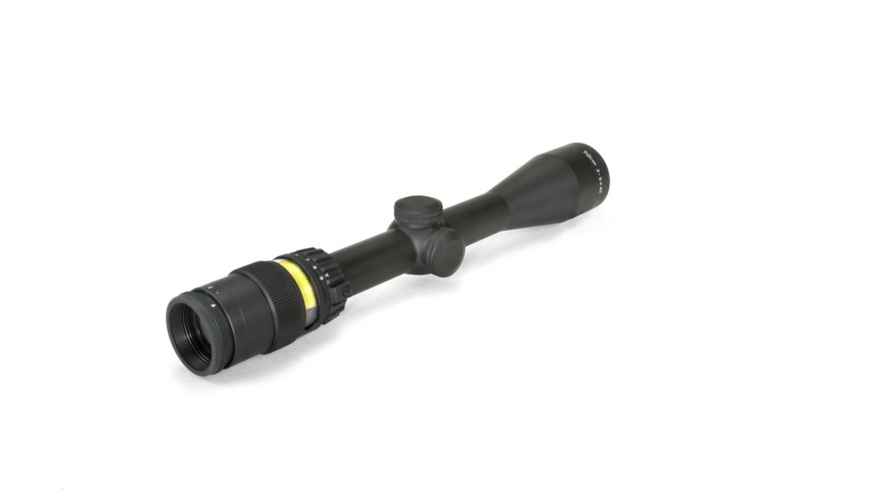 Trijicon AccuPoint TR-20 3-9x40mm Rifle Scope, 1 in Tube, Second Focal Plane, Black, Amber BAC Triangle Post Reticle, MOA Adjustment, 200000