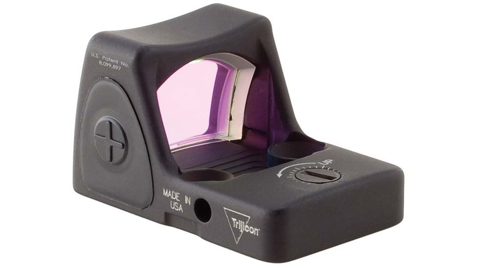 Trijicon RM06 RMR Type 2 Adjustable LED Red Dot Sight, 3.25 MOA Red Dot, No Mount, Matte, Black, RM06-C-700672