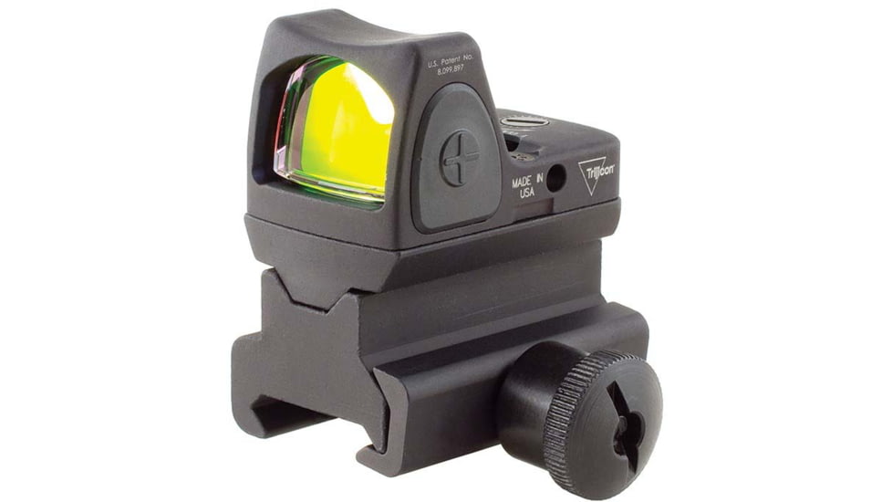 Trijicon RM06 RMR Type 2 Adjustable LED Red Dot Sight, 3.25 MOA Red Dot, RM34 Mount, Matte, Black, RM06-C-700674