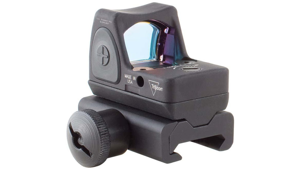 Trijicon RM06 RMR Type 2 Adjustable LED Red Dot Sight, 3.25 MOA Red Dot, RM34W Mount, Matte, Black, RM06-C-700675