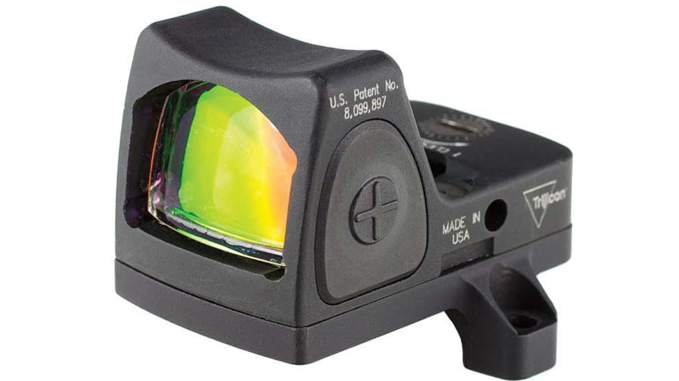 Trijicon RM06 RMR Type 2 Adjustable LED Red Dot Sight, 3.25 MOA Red Dot, RM66 Mount, Matte, Black, 700693