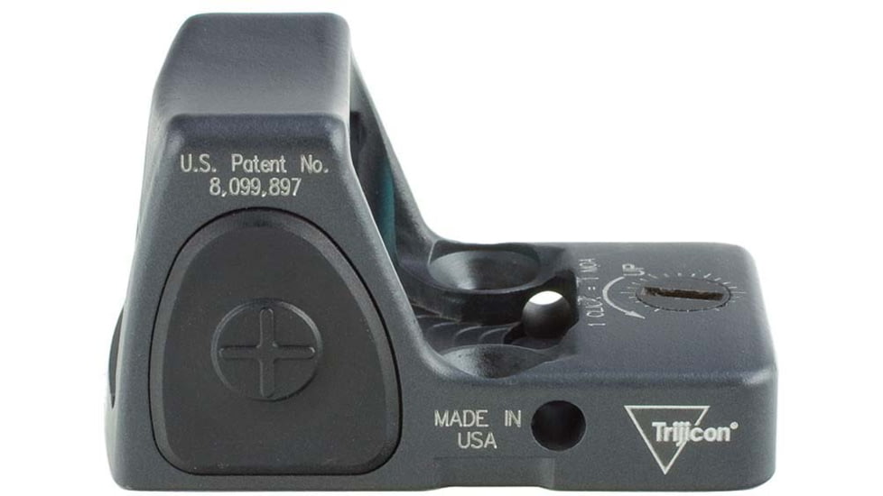 Trijicon RM06 RMR Type 2 Adjustable LED Red Dot Sight, 3.25 MOA Red Dot, No Mount, Matte, Gray, 700694